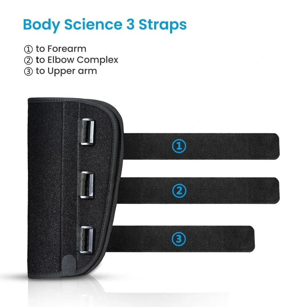 Sylong Elbow Brace for Ulnar Nerve Entrapment Cubital Tunnel Syndrome - Black Sm
